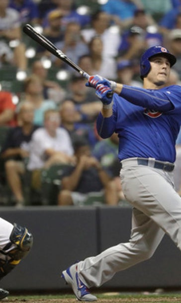 Brewers cool off Cubs, get 5 runs in 1st in 12-5 rout